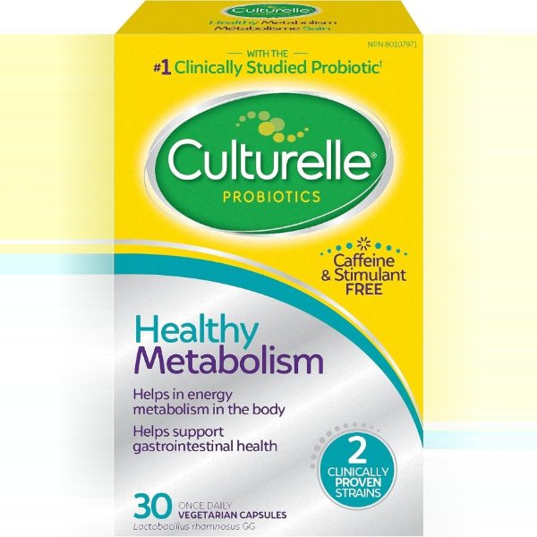 Culturelle 成年人每日益生菌咀嚼片 30片 健康新陈代谢