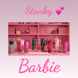 Stanley✖Barbie联名💓庆祝芭比的65周年 梦幻联动暴击🎀