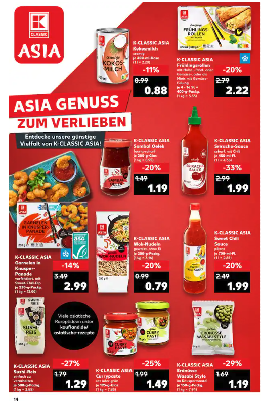 Kaufland 本周特惠