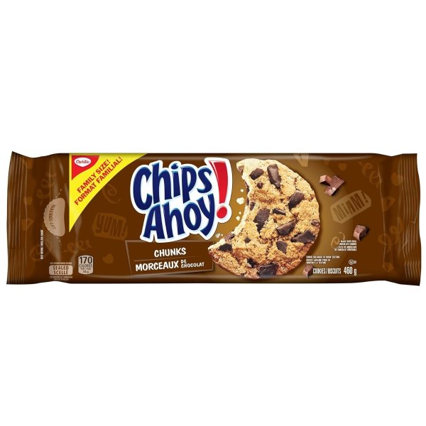 Chips Ahoy! 大块巧克力曲奇 460g家庭装 