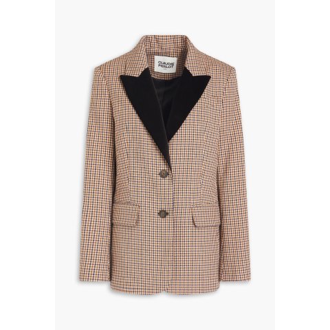 Claudie Pierlot格纹西装