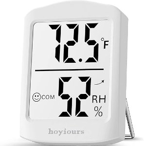 白菜价🥬Hoyiours室内温度+湿度计、数字显示使用起来更直观