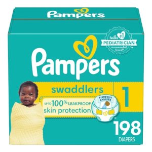 囤货好价：Pampers Swaddlers 宝宝纸尿裤 size1-7全