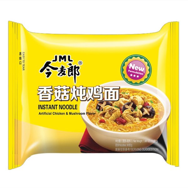 今麦郎鲜菇炖鸡面 袋装方便面 103g【国货热卖】【上新】