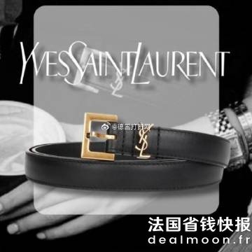 Saint Laurentlogo腰带