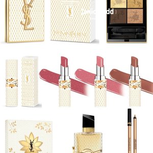 新品路透❇️YSL 2024年圣诞限定官方亮相📍雪绒花x金蕾丝~