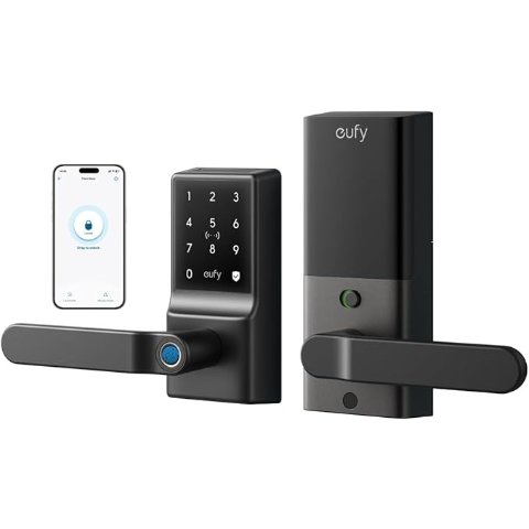 Eufy C33 指纹密码Wi-Fi智能门栓