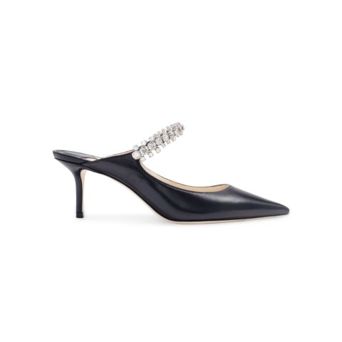 Jimmy ChooGet $250,Spend$1200 Get $300Bing 65MM Embellished Patent Leather Mules