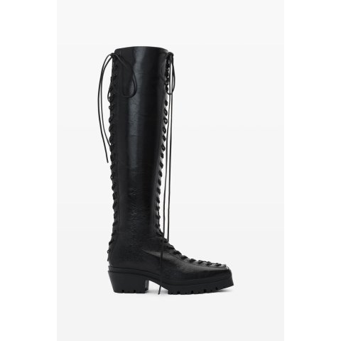 ブーツその他 Alexander Wang Throttle Lace-Up Boots Alexander Wang Throttle Lace Up Ankle Boot in Surplus Khaki
