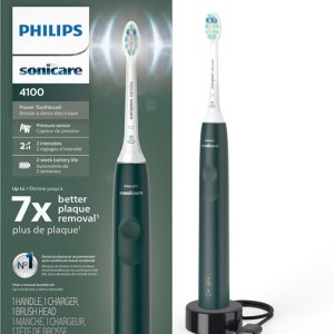 飞利浦 Sonicare 4100电动牙刷 森林绿 颜值很赞