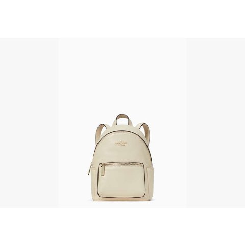 Leila Pebbled Leather Mini Dome Backpack Leila Pebbled