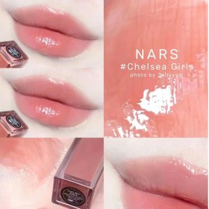 Nars 彩妆捡漏 封图小粉金唇釉🍑白桃乌龙 爆款色号才€19(官€31)