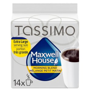 Tassimo 麦斯威尔 中烘早餐咖啡胶囊 14颗