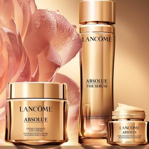 任性❗Lancome 满$75送$87好礼4件套🎁小黑瓶眼霜套装$115