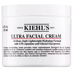 Kiehl's64折降到底！大罐价格更合适！高保湿面霜125ml
