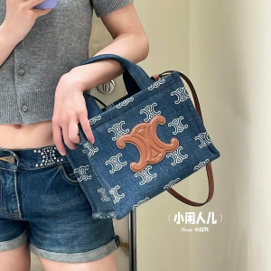 Celine印花托特包
