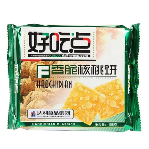 好吃点 香脆核桃饼 108g