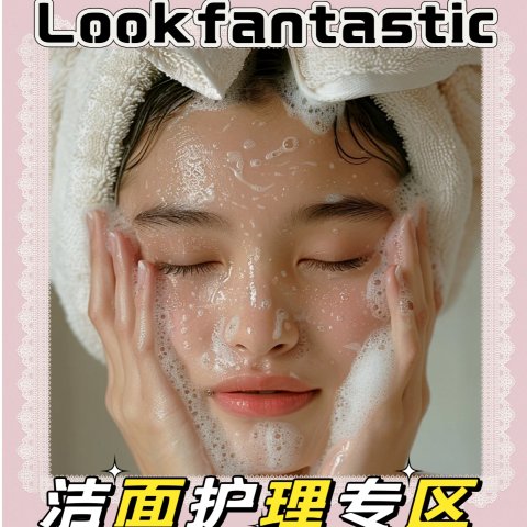 5折起+叠87折+送洗护5件套夏日洁面 护理小常识 Lookfantastic 好价囤货！Evelom 5件套€33(价值€76)