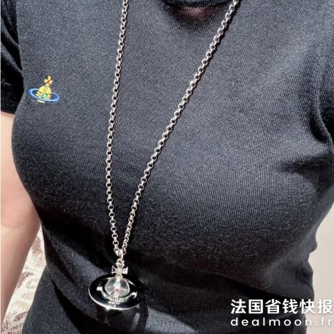 Vivienne Westwood透明rob项链