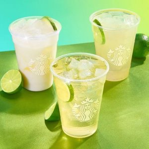 Starbucks🍋Cool Lime即将回归 还有3款青柠新品