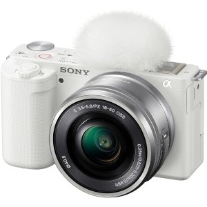 💥史低价💥：Sony Alpha ZV-E10 带16-50变焦镜 黑白双色