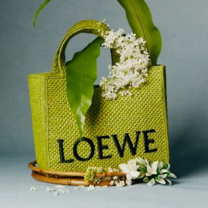 Loewe 偷感很重捏😍 草编托特€665 马海毛混纺围巾€175