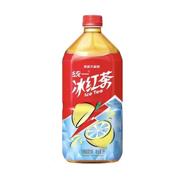 统一 冰红茶(柠檬味调味茶饮料) 1L