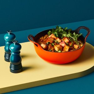 即将截止：LeCreuset $149收巴尔蒂锅 海鲜饭锅$199收(原$300) $69收高脚杯等