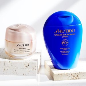 Shiseido 新版蓝胖子 折上折捡漏 €29收150ml | 红腰子50ml套装 变相39折