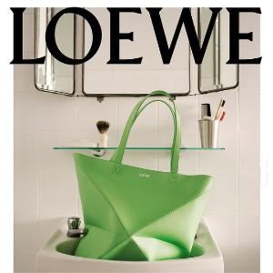 Loewe 罗意威 新款降价！卡其德训鞋$600 新款Fold托特有货