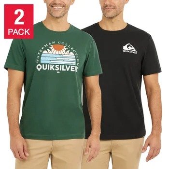 Quicksilver 男T-Shirt, 2件套