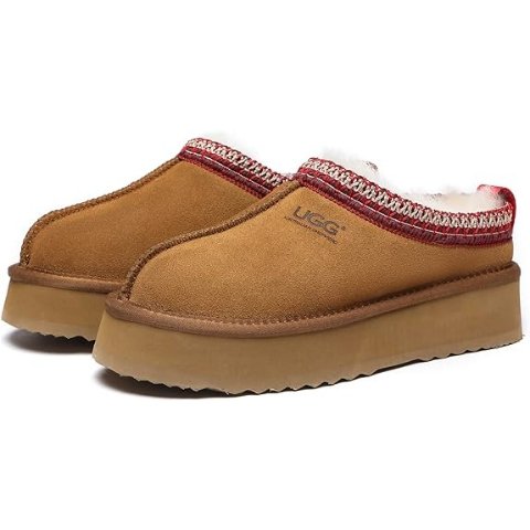 UGG Australia 编织厚底靴