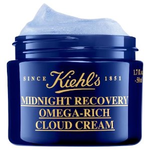 Kiehl's67折！睡眠中修复每日肌肤损伤夜间修复云霜 50ml