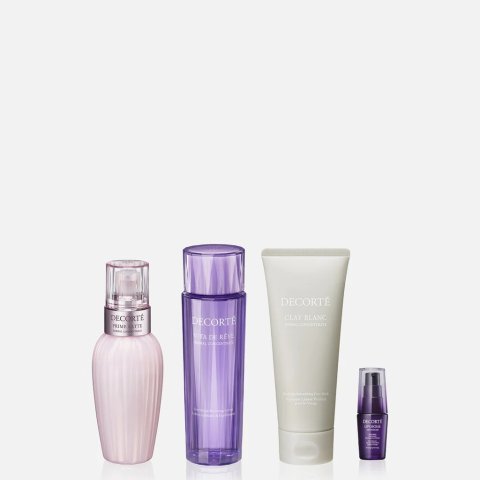 加送小紫瓶精华小样紫苏水150ml+牛油果乳150ml+草本白泥160ml