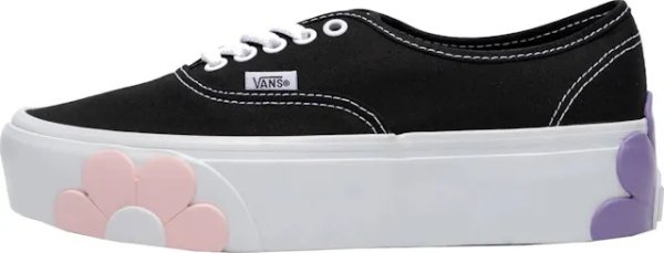 Vans Authentic 花朵厚底