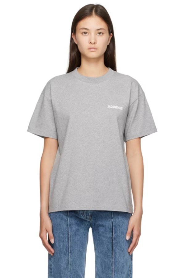 灰色 Forever 系列 Le T-Shirt Jacquemus T 恤