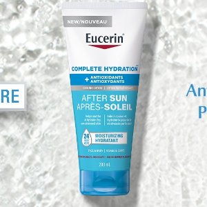 💥史低价💥：Eucerin 晒后修复霜200ml 24小时保湿拉满