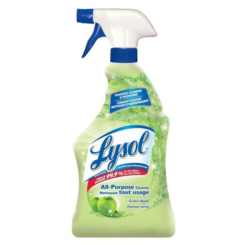 💥史低价💥：Lysol 抗菌全能清洁喷雾 650ml 青苹果香 消灭99.99%的细菌