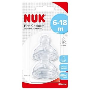 NUK€2.5/个奶嘴