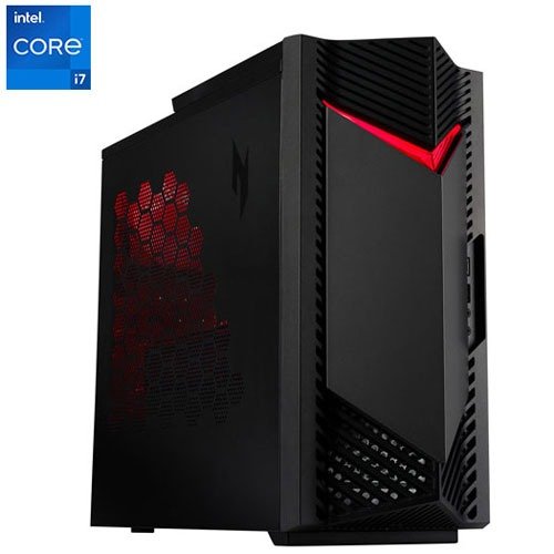 Nitro N50 台式机 - Black/Red (RTX 4060/i7-14700F/1TB HDD/512GB SSD/16GB RAM)