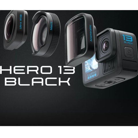 入门款Hero$279 仅重86克新品上市：GoPro 运动摄像机 HERO13 Black发布 $549.99起售