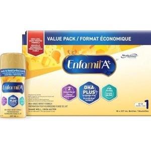 Enfamil A+ 即食液体奶 237毫升x18瓶 有货啦！