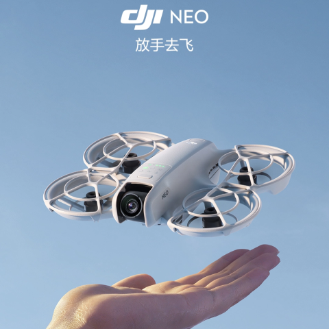 $249 仅重135g, 现货明日达某书爆火💥玩具来咯，大疆 DJI NEO 4K 掌上无人机