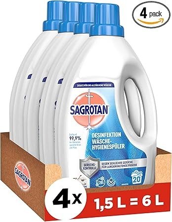 Sagrotan 洗衣消毒液4瓶x1.5升