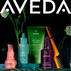 仅剩2小时🔥Aveda 艾梵达丰盈洗发2件$74 经典气垫梳套装$75(值$94)