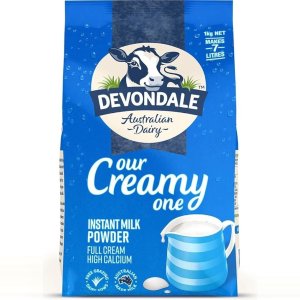 Devondale 德运全脂奶粉1Kg $14 不含添加剂防腐剂