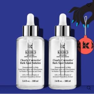 Kiehl's科颜氏安白瓶精华套装回归$270(原$390=6.9折)