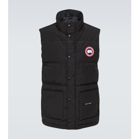 Canada GooseFreestyle Crew 黑色羽绒马甲
