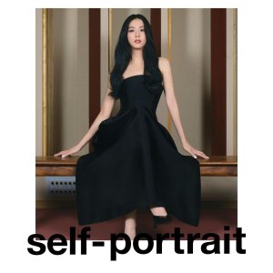 Self-PortraitTaffeta Midi-Dress