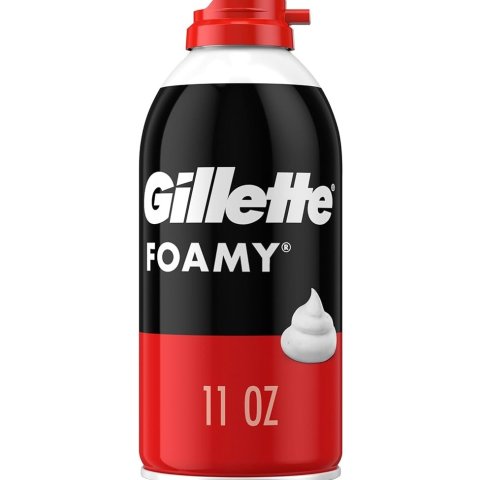 🥬白菜价🥬：Gillette 泡沫剃须膏 311g 敏感肌必备